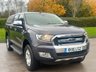 USED 2016 16 FORD RANGER 2.2 LIMITED 4X4 DCB TDCI 4d 158 BHP GENUINE LOW MILES ** NO VAT **