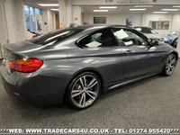 USED 2016 16 BMW 4 SERIES 420d M SPORT COUPE 8 SPEED AUTO TWIN TURBO DIESEL S/S EURO 6  UK DELIVERY FLAT FEE &pound;175 (SUBJECT TO DEAL) *OVER 100 IMAGES ON OUR WEBSITE*BESPOKE FINANCE ARRANGED*PART EXCHANGE WELCOME*ALL VEHICLES HPI CLEAR