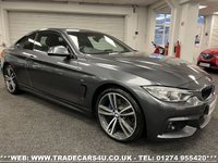 USED 2016 16 BMW 4 SERIES 420d M SPORT COUPE 8 SPEED AUTO TWIN TURBO DIESEL S/S EURO 6  UK DELIVERY FLAT FEE &pound;175 (SUBJECT TO DEAL) *OVER 100 IMAGES ON OUR WEBSITE*BESPOKE FINANCE ARRANGED*PART EXCHANGE WELCOME*ALL VEHICLES HPI CLEAR