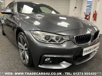 USED 2016 16 BMW 4 SERIES 420d M SPORT COUPE 8 SPEED AUTO TWIN TURBO DIESEL S/S EURO 6  UK DELIVERY FLAT FEE &pound;175 (SUBJECT TO DEAL) *OVER 100 IMAGES ON OUR WEBSITE*BESPOKE FINANCE ARRANGED*PART EXCHANGE WELCOME*ALL VEHICLES HPI CLEAR