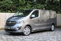 USED 2018 68 VAUXHALL VIVARO 1.6 L2H1 2900 LIMITED EDITION NAV CDTI P/V BITURBO S/S 125 BHP NO VAT! 1 OWNER! FSH!