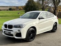 USED 2018 18 BMW X4 2.0 xDrive20d (188) M Sport 5dr Step Automatic Euro 6 (Media Package, Enhanced Bluetooth, Sunglass Protection, Exterior Folding Mirrors) NATIONWIDE DELIVERY - RESERVE ONLINE TODAY