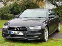 USED 2013 63 AUDI A4 2.0 TDI S LINE 4d 174 BHP 