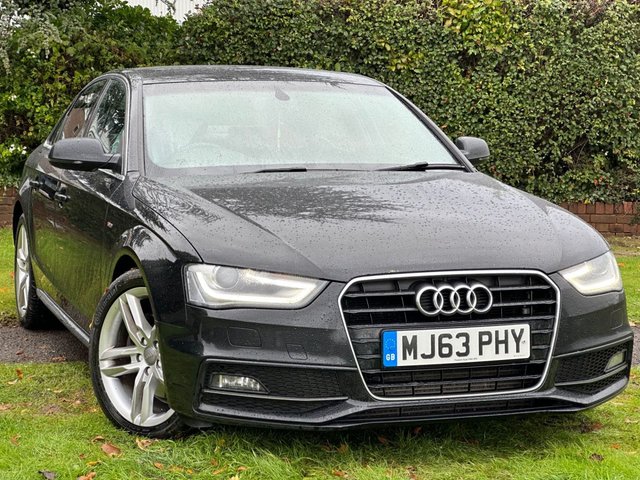 2013 63 Audi A4 2.0 TDI S LINE 4d 174 BHP