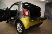 USED 2017 17 SMART FORTWO CABRIO 1.0 PASSION 2d 71 BHP GREAT CONDITION IN STUNNING YELLOW WITH SERVICE RECORDS