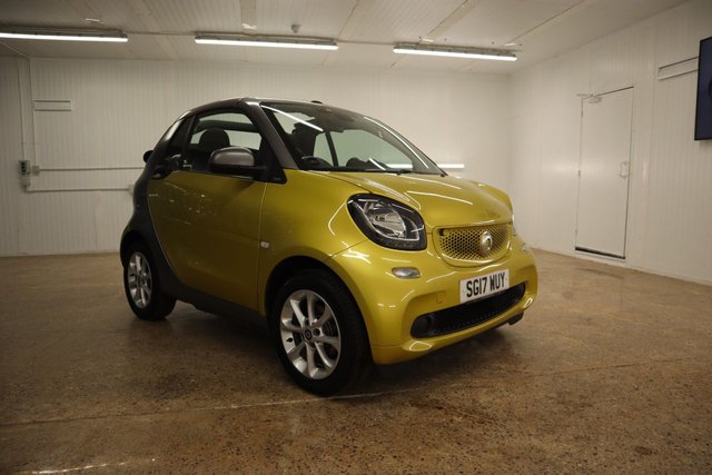 2017 17 Smart Fortwo Cabrio 1.0 PASSION 2d 71 BHP