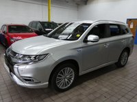 USED 2020 70 MITSUBISHI OUTLANDER 2.4 PHEV EXCEED SAFETY 5d 222 BHP SAT NAV CAMERA HEATED LEATHER PARKING SENSORS 1 OWNER MITSUBISHI WARRANTY TILL OCT 2025 LONDON PCO COMPLIANT