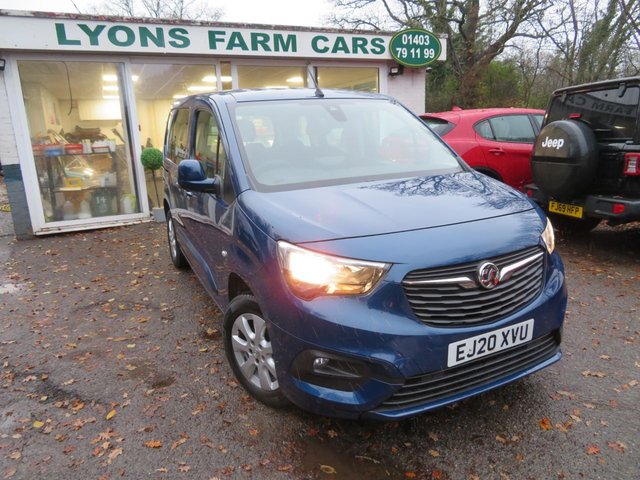 2020 20 Vauxhall Combo Life 1.2 ENERGY S/S 5d 109 BHP
