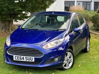 USED 2014 64 FORD FIESTA 1.0 ZETEC 5d 99 BHP 