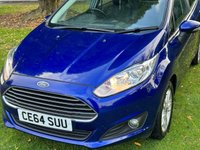 USED 2014 64 FORD FIESTA 1.0 ZETEC 5d 99 BHP 