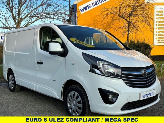2017 67 Vauxhall Vivaro 1.6 L1H1 2700 SPORTIVE CDTI 120 BHP EURO -6 COMPLIANT