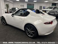 USED 2017 67 MAZDA MX-5 2.0 RF SPORT NAV 2d 160 PS UK DELIVERY FLAT FEE &pound;175 (SUBJECT TO DEAL) *OVER 100 IMAGES ON OUR WEBSITE*BESPOKE FINANCE ARRANGED*PART EXCHANGE WELCOME*ALL VEHICLES HPI CLEAR