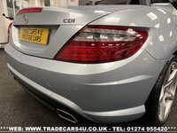 USED 2014 14 MERCEDES-BENZ SLK SLK250 CDI AMG SPORT TURBO DIESEL EURO 6 7G-TRONIC AUTO  UK DELIVERY FLAT FEE &pound;175 (SUBJECT TO DEAL) *OVER 100 IMAGES ON OUR WEBSITE*BESPOKE FINANCE ARRANGED*PART EXCHANGE WELCOME*ALL VEHICLES HPI CLEAR
