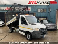 USED 2019 19 MERCEDES-BENZ SPRINTER 2.1 314 CDI 141 BHP CAGED TIPPER 1 OWNER FULL CAGED TIPPER BODY LOW MILES 6 MONTHS WARRANTY