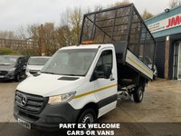 USED 2019 19 MERCEDES-BENZ SPRINTER 2.1 314 CDI 141 BHP CAGED TIPPER 1 OWNER FULL CAGED TIPPER BODY LOW MILES 6 MONTHS WARRANTY