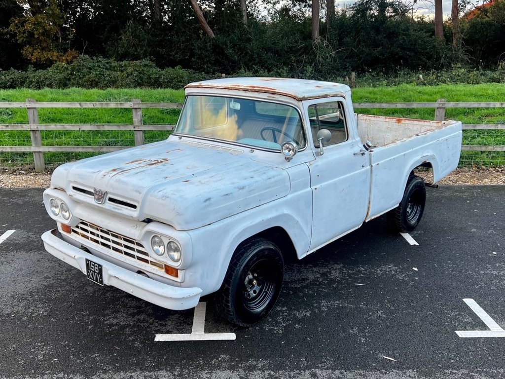 USED 1960 FORD F-100 PATINA TRUCK // 3700cc // Manual // Px swap 
