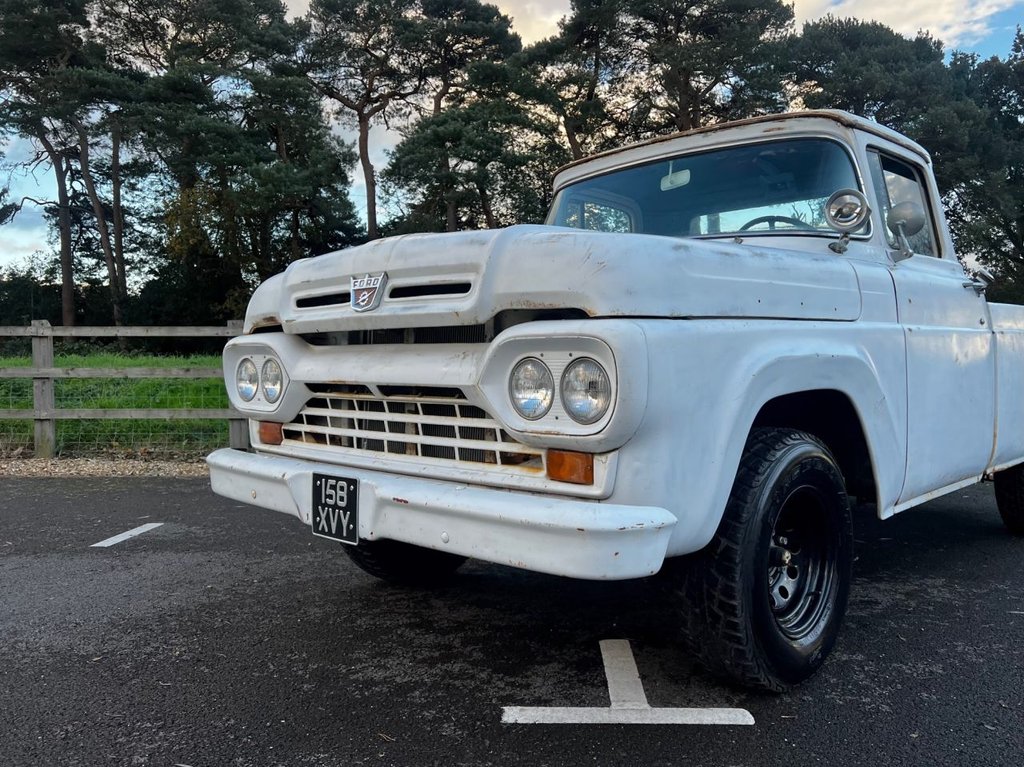 USED 1960 FORD F-100 PATINA TRUCK // 3700cc // Manual // Px swap 