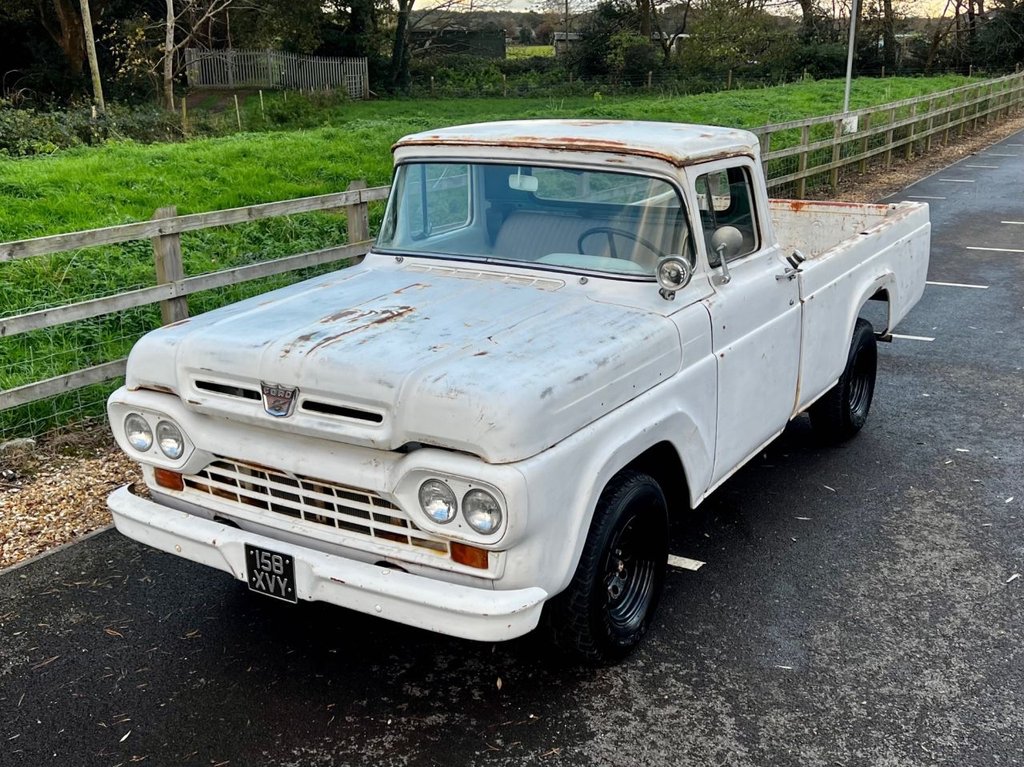USED 1960 FORD F-100 PATINA TRUCK // 3700cc // Manual // Px swap 