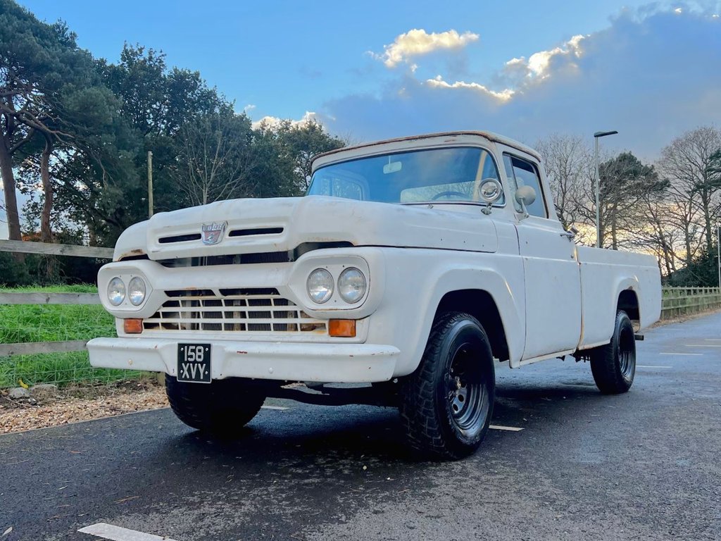 USED 1960 FORD F-100 PATINA TRUCK // 3700cc // Manual // Px swap 