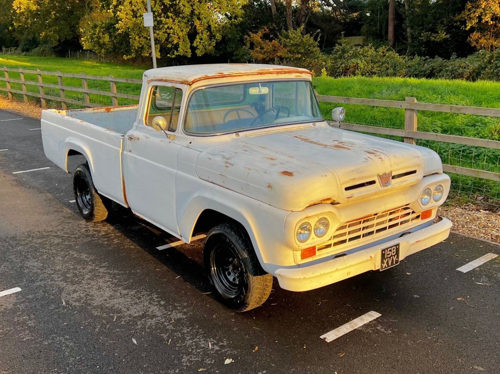 USED 1960 FORD F-100 PATINA TRUCK // 3700cc // Manual // Px swap 