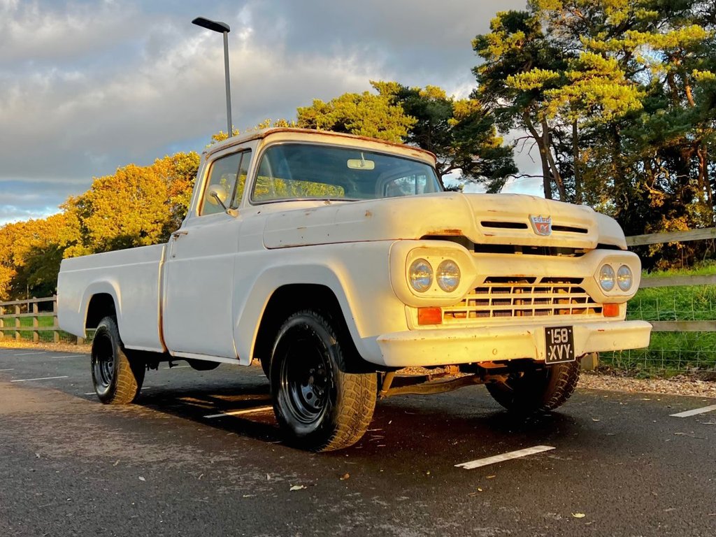 USED 1960 FORD F-100 PATINA TRUCK // 3700cc // Manual // Px swap 