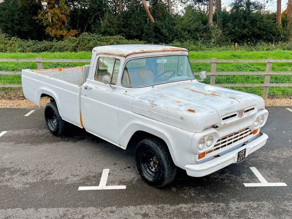 USED 1960 FORD F-100 PATINA TRUCK // 3700cc // Manual // Px swap 