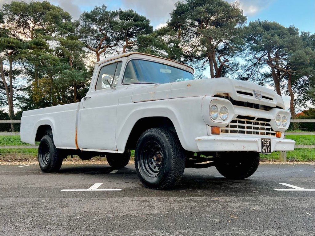 USED 1960 FORD F-100 PATINA TRUCK // 3700cc // Manual // Px swap 