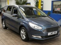 USED 2019 19 FORD GALAXY 2.0 TITANIUM ECOBLUE 5d 188 BHP GENUINE LOW MILEAGE SAT NAV PARKING SENSORS CRUISE CONTROL 1 OWNER 6 MONTHS GOLD WARRANTY