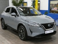 USED 2023 23 NISSAN QASHQAI 1.3 DIG-T TEKNA DCT MHEV 5d 156 BHP NEARLY NEW BARGAIN TOP OF THE RANGE SAT NAV PANORAMIC SUNROOF PART LEATHER INTERIOR HEATED SEATS REAR CAMERA  NISSAN WARRANTY MARCH 2026