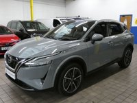 USED 2023 23 NISSAN QASHQAI 1.3 DIG-T TEKNA DCT MHEV 5d 156 BHP NEARLY NEW BARGAIN TOP OF THE RANGE SAT NAV PANORAMIC SUNROOF PART LEATHER INTERIOR HEATED SEATS REAR CAMERA  NISSAN WARRANTY MARCH 2026