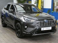 USED 2019 69 TOYOTA RAV4 2.5 VVT-I DYNAMIC 5d 215 BHP SAT NAV PART LEATHER HEATED SEATS REARCAMERA 1 OWNER TOYOTA WARRANTY TILL SEPT 2029