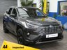 USED 2019 69 TOYOTA RAV4 2.5 VVT-I DYNAMIC 5d 215 BHP SAT NAV PART LEATHER HEATED SEATS REARCAMERA 1 OWNER TOYOTA WARRANTY TILL SEPT 2029