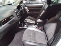 USED 2019 19 MITSUBISHI OUTLANDER 2.4 PHEV JURO 5d 207 BHP APP BASED SAT NAV CAMERA HEATED SEAT PART LEATHER INTERIOR MITSUBISHI WARRNATY TILL JUNE 2024 LONDON PCO COMPLIANT