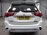 USED 2019 19 MITSUBISHI OUTLANDER 2.4 PHEV JURO 5d 207 BHP APP BASED SAT NAV CAMERA HEATED SEAT PART LEATHER INTERIOR MITSUBISHI WARRNATY TILL JUNE 2024 LONDON PCO COMPLIANT
