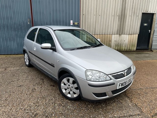 2006 06 Vauxhall Corsa 1.2 SXI PLUS 16V TWINPORT 3d 80 BHP