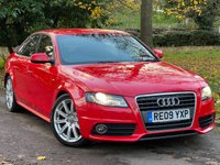 USED 2009 09 AUDI A4 2.0 TDI S LINE 4d 141 BHP 