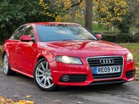 USED 2009 09 AUDI A4 2.0 TDI S LINE 4d 141 BHP 