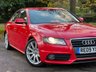 USED 2009 09 AUDI A4 2.0 TDI S LINE 4d 141 BHP 