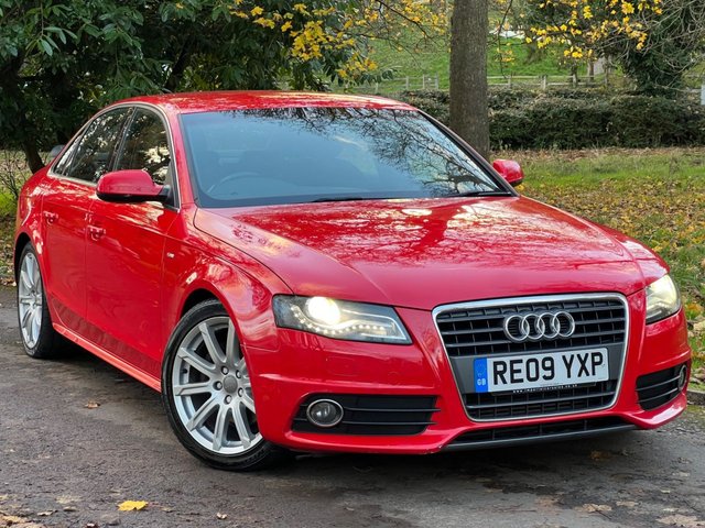 2009 09 Audi A4 2.0 TDI S LINE 4d 141 BHP