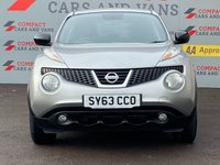 USED 2013 63 NISSAN JUKE 1.6 ACENTA PREMIUM 5d 117 BHP SATNAV, PARKING CAMERA!!!