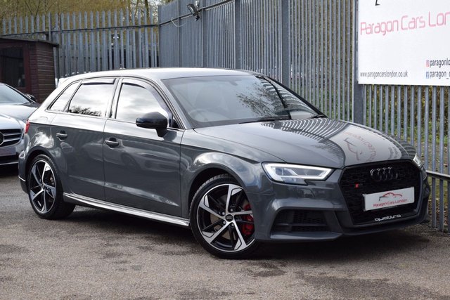 2019 69 Audi A3 2.0 S3 TFSI QUATTRO BLACK EDITION 4d 296 BHP
