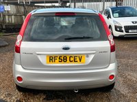 USED 2008 58 FORD FIESTA 1.2 ZETEC BLUE 5d 75 BHP Part Ex To Clear - MOT Until October 2024