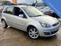 USED 2008 58 FORD FIESTA 1.2 ZETEC BLUE 5d 75 BHP Part Ex To Clear - MOT Until October 2024