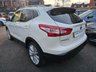 USED 2015 15 NISSAN QASHQAI 1.5 DCI TEKNA 5dr PEARL WHITE METALLIC