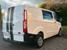USED 2019 19 FORD TRANSIT CUSTOM 2.0 TDCi LOW ROOF D/CAB CREW VAN Euro-6 2019 Euro 6 ULEZ Full Service History