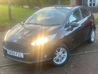 USED 2015 65 FORD FIESTA 1.0 ZETEC 5d 99 BHP Zero Road Tax.........Low Miles