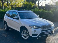 USED 2014 14 BMW X3 3.0 XDRIVE30D SE 5d 255 BHP 