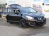 USED 2013 13 NISSAN QASHQAI 1.6 360 5d 117 BHP Finished in PEARL BLACK with Part Leather Trim. The Qashqai is one of the best selling SUV's around at the moment. This Automatic is comfy, easy to drive and has enough space for 5 adults. Features include Pan Roof, Sat Nav, 360 All Round Cameras, Alloys, B./Tooth and more. Only 2 Former Keepers from New. Dealer serviced at 4786 miles, 9083 miles, 15892 miles and at 84966 miles on arrival.