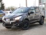 USED 2013 13 NISSAN QASHQAI 1.6 360 5d 117 BHP Finished in PEARL BLACK with Part Leather Trim. The Qashqai is one of the best selling SUV's around at the moment. This Automatic is comfy, easy to drive and has enough space for 5 adults. Features include Pan Roof, Sat Nav, 360 All Round Cameras, Alloys, B./Tooth and more. Only 2 Former Keepers from New. Dealer serviced at 4786 miles, 9083 miles, 15892 miles and at 84966 miles on arrival.