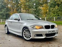 USED 2012 12 BMW 1 SERIES 2.0 118D M SPORT 2d 141 BHP 2 REMOTE KEYS + ALLOYS + CLEAN EXAMPLE